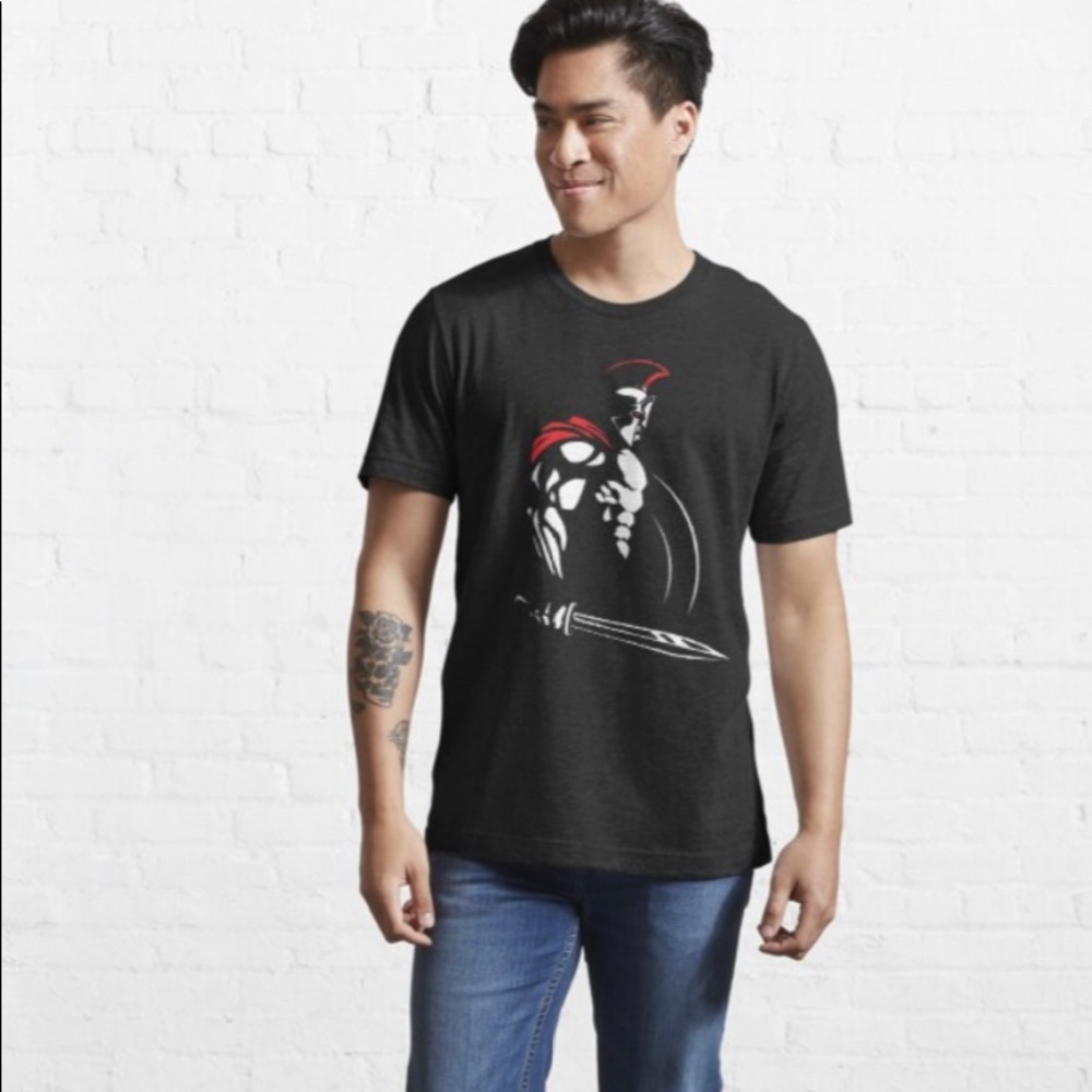 WARRIOR CULTURE GEAR Black Graphic Men’s T-Shirt Sz:XXL